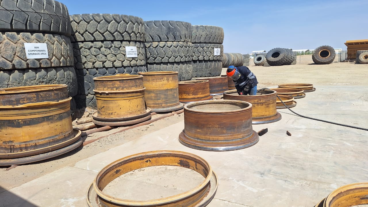 Rim components storage