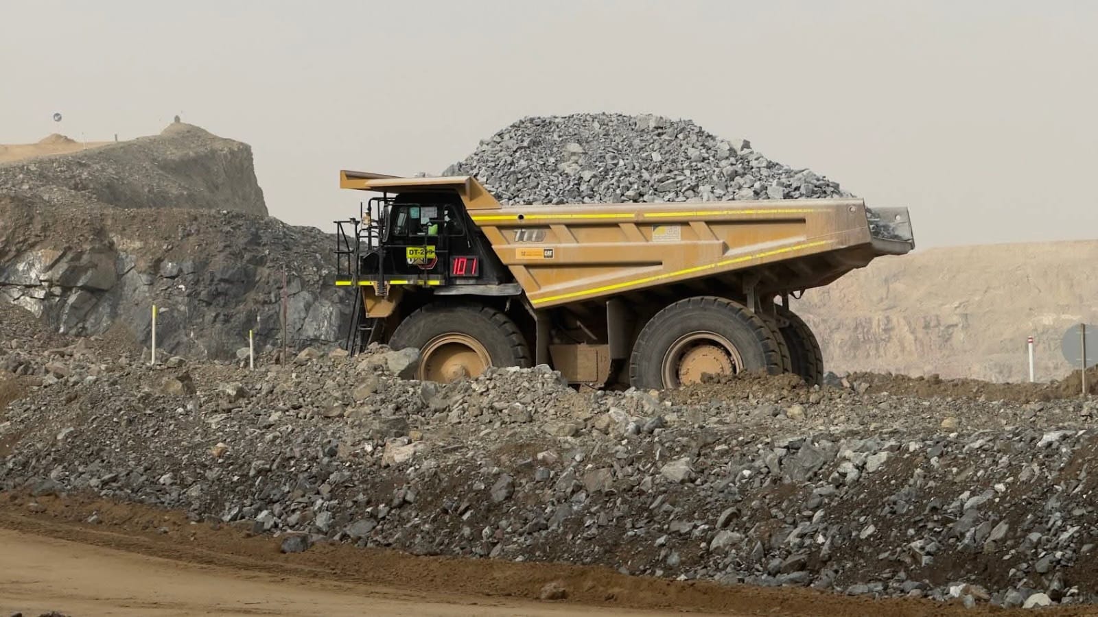 Mining dump truck operations